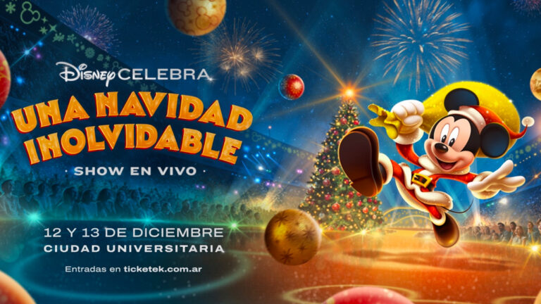 Disney celebra la magia de la Navidad con un show inolvidable en Buenos Aires