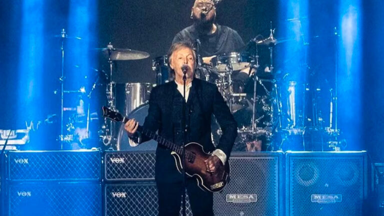 Espectador de lujo: Charly García asistió al show de Paul McCartney en el estadio Monumental