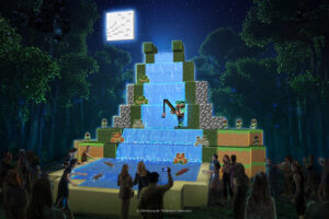 Estreno mundial en Argentina: llega a Buenos Aires la primera experiencia inmersiva al aire libre de Minecraft