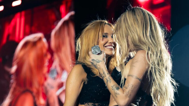 La Joaqui compartió un íntimo momento con Tini en vivo y revolucionó las redes