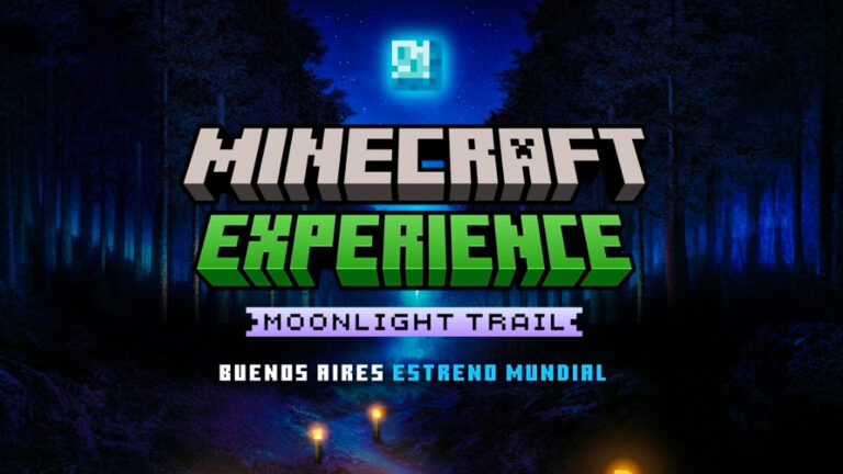 Minecraft Experience llega a Argentina: cómo es la primera experiencia inmersiva nocturna de Minecraft en el mundo